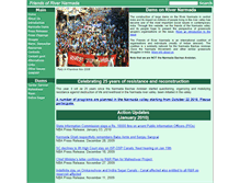 Tablet Screenshot of narmada.org